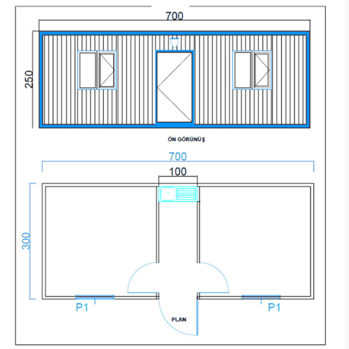 3X7 Mutfaklı Konteyner (2)