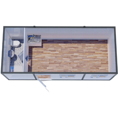 3X7 Çatılı WC Duş Mutfaklı Konteyner (1)