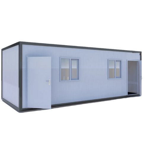 3X7 Çift Giriş İki Oda WC Duş Mutfak Konteyner (1)