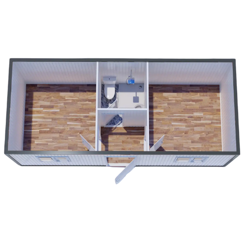 3X7 İki Oda WC Duş Konteyner (1)